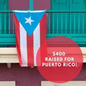 Puerto Rico Fundraiser Goal Announcement