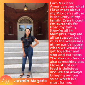 Introduction to Latinas Unidas: LU Member Jasmin About Page